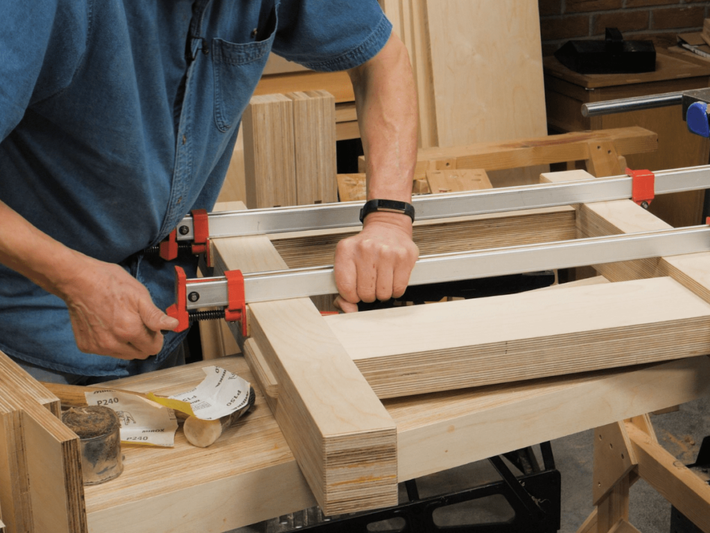 plywood with veneer finish